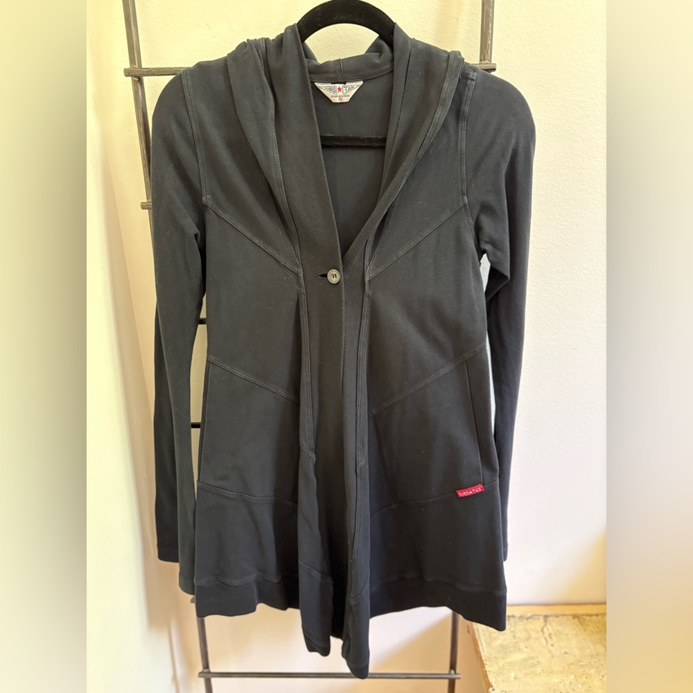 Hard Tail Cardigan with Hood